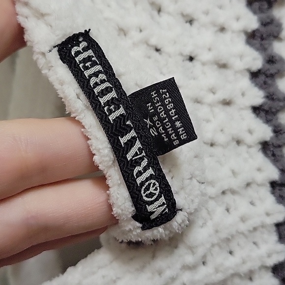 Moral Fiber Super Plush Chenille Striped Sweater - Picture 2 of 7